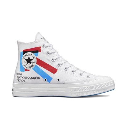 Кеды  Chuck 70 Experemental белые высокие