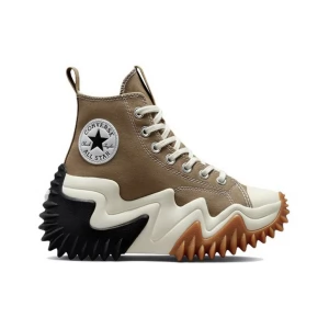 Кеды Run Star Motion Cx Sand Dune/Black/Egret высокие тёмно-бежевые