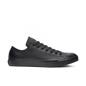 Кеды Converse кожаные черные низкие 